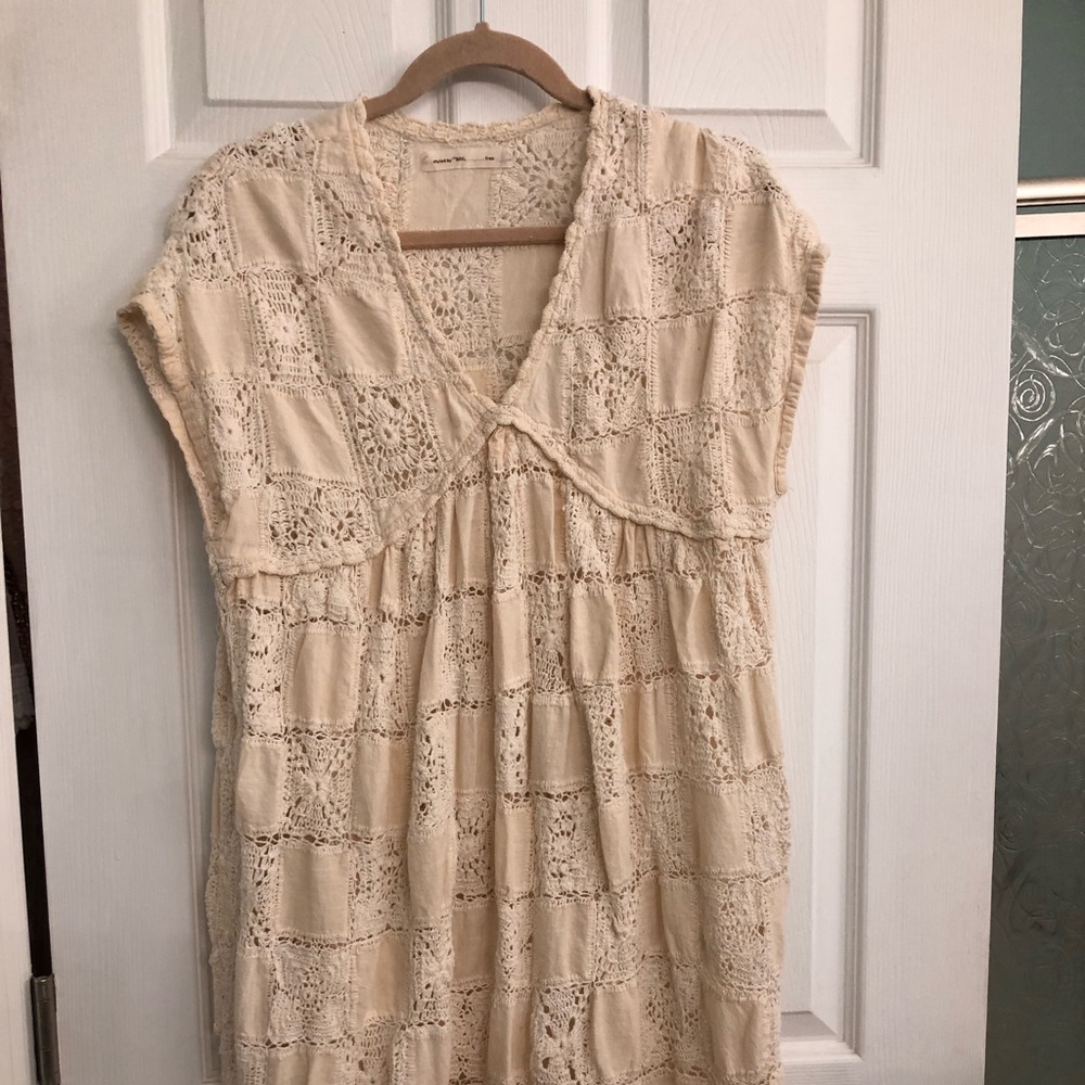 Adorable Crochet Dress, Coverup.